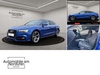 Gebraucht Audi A5 Sportback S-Line 144 PS (105 kW) 2016 Sepangblau perleffekt Kleinwagen