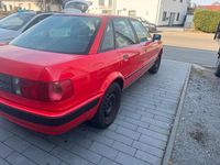 Gebraucht Audi 80 66 PS (48 kW) 1993 Rot Limousine