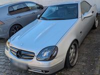 Gebraucht Mercedes SLK230 193 PS (141 kW) 1996 Silber Cabrio