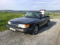 Occasion Saab 900 Cabriolet 140 ch (102 kW) 1992 Noir Cabriolet