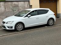 Usata Seat Leon FR 140 CV (102 kW) 2013 Bianco Station wagon