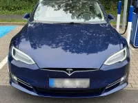 Gebraucht Tesla Model S 386 kW (525 PS) 2018 Blau Kleinwagen