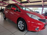 Second-hand Nissan Note Acenta 80 CP (58 kW) 2016 Roșu Hatchback