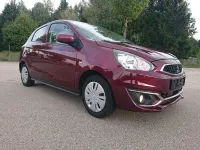 Gebraucht Mitsubishi Space Star Diamant Edition 71 PS (52 kW) 2017 Rot Kleinwagen