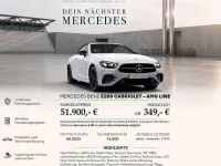 Gebraucht Mercedes E200 AMG 197 PS (144 kW) 2023 Polarweiss Cabrio