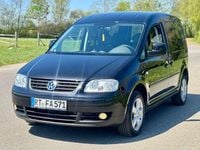 Second-hand VW Caddy Team 105 CP (77 kW) 2010 Negru Monovolum