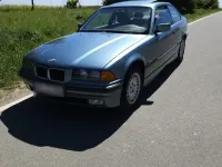 Gebraucht BMW 316 Basis 102 PS (75 kW) 1995 Grün Coupé