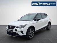 Gebraucht Seat Arona FR 110 PS (80 kW) 2023 Weiß / midnight schwarz metallic SUV