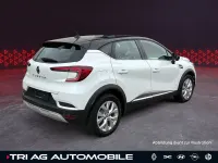 Gebraucht Renault Captur Intens 91 PS (66 kW) 2022 Weiss qnc+schwarz gne (metallic) SUV