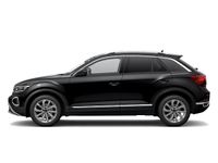 Gebraucht VW T-Roc Style 110 PS (80 kW) 2022 Deep black perleffekt (schwarz), perleffekt SUV