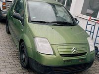 Gebraucht Citroën C2 60 PS (44 kW) 2003 Grün Kleinwagen