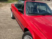 Gebraucht BMW 320 Cabriolet Performance 129 PS (94 kW) 1989 Rot Cabrio
