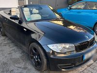 Gebraucht BMW 118 Cabriolet 143 PS (105 kW) 2008 Schwarz Cabrio