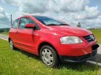 Gebraucht VW Fox 2009 Rot Kleinwagen