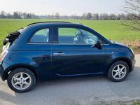 Second-hand Fiat 500C 69 CP (50 kW) 2012 Albastru Cabrio