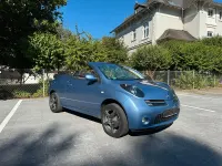 Gebraucht Nissan Micra 88 PS (64 kW) 2005 Blau Cabrio