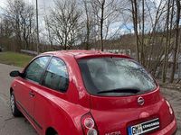 Gebraucht Nissan Micra 65 PS (47 kW) 2007 Rot Limousine