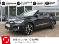 Gebraucht VW T-Roc Cabriolet R-line 150 PS (110 kW) 2025 Deep black perleffekt schwarz Cabrio