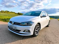 Gebraucht VW Polo Highline 95 PS (69 kW) 2019 Weiß Kleinwagen