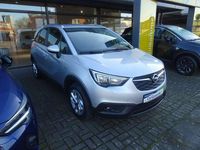 Gebraucht Opel Crossland X Edition 110 PS (80 kW) 2017 Argon silber/ice silver (m2) SUV