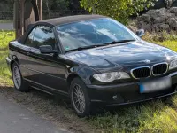 Gebraucht BMW 318 Cabriolet 143 PS (105 kW) 2004 Schwarz Cabrio