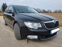 Gebraucht Skoda Superb Elegance 200 PS (147 kW) 2011 Schwarz Kombi