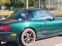 Gebraucht Mazda MX5 146 PS (107 kW) 2002 Grün Cabrio