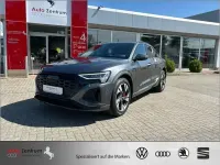 Gebraucht Audi Q8 e-tron S-Line 300 kW (408 PS) 2024 Daytona gray pearl effect SUV