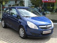 Gebraucht Opel Corsa Edition 80 PS (58 kW) 2008 Blau metallic Kleinwagen