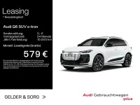 Gebraucht Audi Q6 e-tron Comfort 284 kW (387 PS) 2025 Gletscherweiß metallic SUV