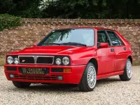 Gebraucht Lancia Delta 1994 Rot Kleinwagen