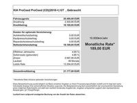 Gebraucht Kia ProCeed GT 204 PS (150 kW) 2019 Weiß Kombi