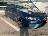 Gebraucht Mercedes CLA200 Shooting Brake 163 PS (119 kW) 2021 Blau Kombi