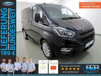 Gebraucht Ford Tourneo Custom Titanium 110 PS (80 kW) 2023 Schwarz (obsidianschwarz) Van