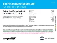 Gebraucht VW Caddy Maxi 122 PS (89 kW) 2022 Pure grey Van / Kleinbus