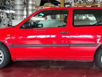 Gebraucht VW Golf III 75 PS (55 kW) 1993 Rot Kleinwagen