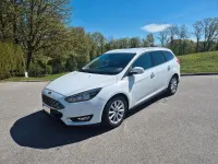 Brugt Ford Focus Titanium 125 HK (91 kW) 2016 Hvid Sedan
