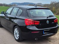 Gebraucht BMW 116 Advantage 116 PS (85 kW) 2016 Schwarz Kleinwagen