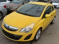 Gebraucht Opel Corsa Selection 69 PS (50 kW) 2011 Gelb Kleinwagen