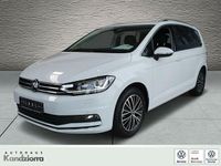 Gebraucht VW Touran Highline 150 PS (110 kW) 2022 Weiß Van / Kleinbus