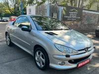 Gebraucht Peugeot 206 CC Platinum 109 PS (80 kW) 2003 Silber Cabrio