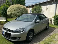 Gebraucht VW Golf 105 PS (77 kW) 2011 Silber Cabrio