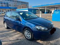 Gebraucht VW Golf VI 80 PS (58 kW) 2009 Blau Kleinwagen