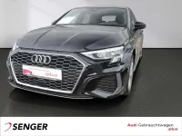 Używany Audi A3 S-Line 150 KM (110 kW) 2024 Czarny Sedan/Limuzyna