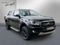 Gebraucht Ford Ranger Limited 170 PS (125 kW) 2021 Obsidianschwarz metallic Pickup