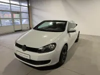 Gebraucht VW Golf Cabriolet Pure 105 PS (77 kW) 2013 Weiß Cabrio