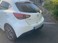 gebraucht Mazda 2 Skyactiv 1,5 90 PS weiß