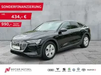 Gebraucht Audi e-tron S-Line 300 kW (408 PS) 2022 Mythosschwarz metallic SUV