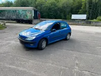 Gebraucht Peugeot 206 75 PS (55 kW) 2002 Blau Kleinwagen