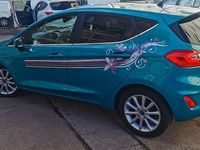 Gebraucht Ford Fiesta Titanium 101 PS (74 kW) 2018 Blau Kleinwagen